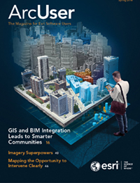 ArcUser Spring 2018 magazine cover
