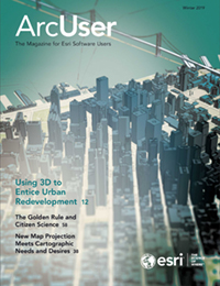 ArcUser Winter 2019 magazine cover
