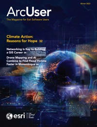 ArcUser Winter 2023 magazine cover